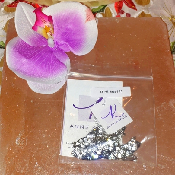 Anne Koplik Pella Art Deco Greige Collar Necklace - Picture 12 of 16